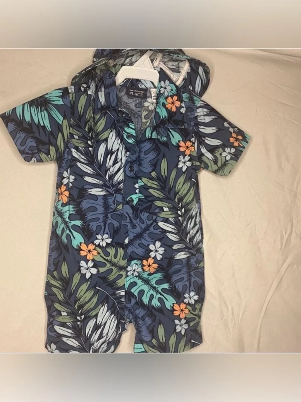 Baby Boy 2 Piece Romper set Size 9-12M